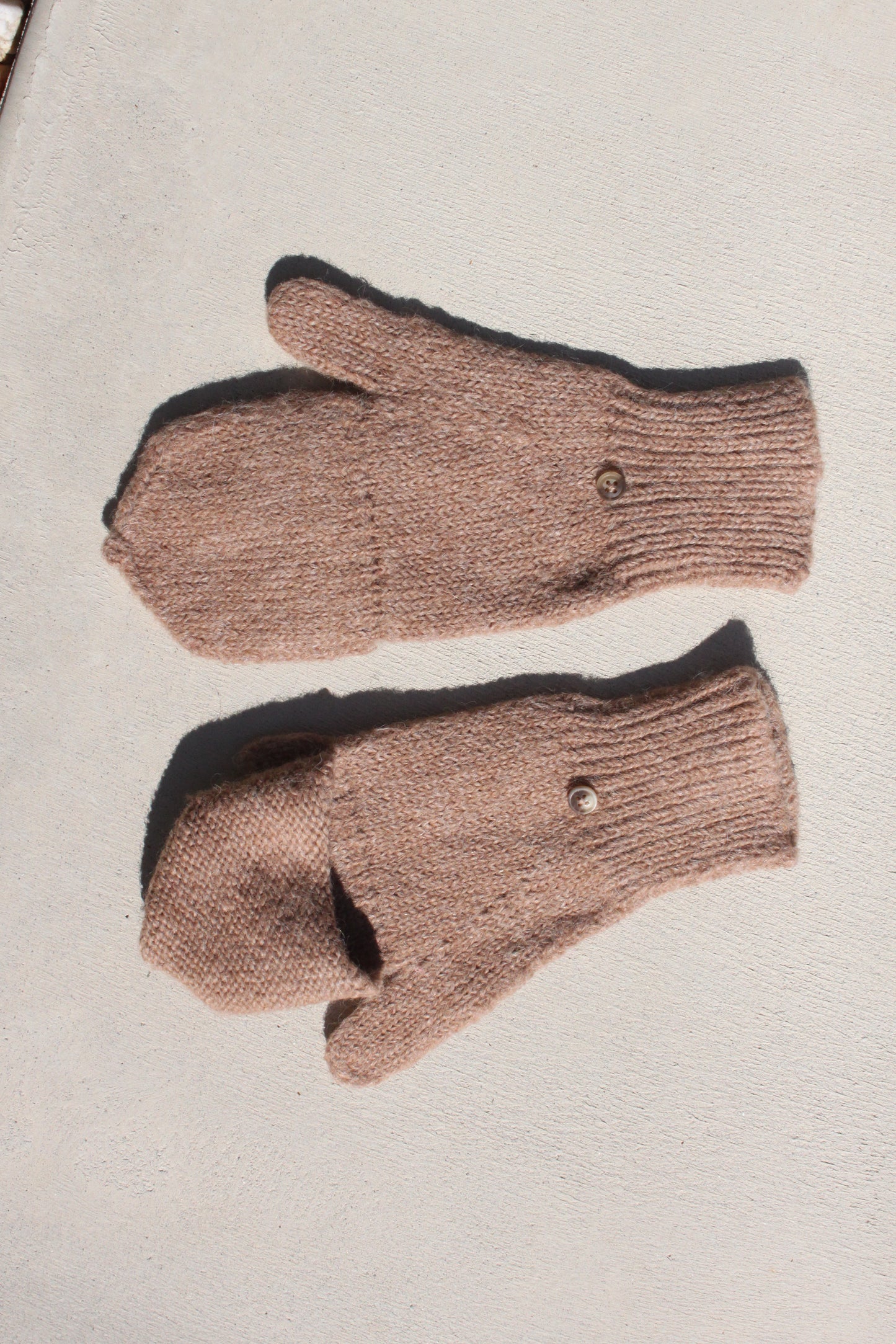 Henrietta Knitted Suri Alpaca Gloves