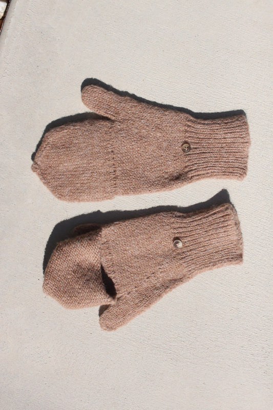 Henrietta Knitted Suri Alpaca Gloves