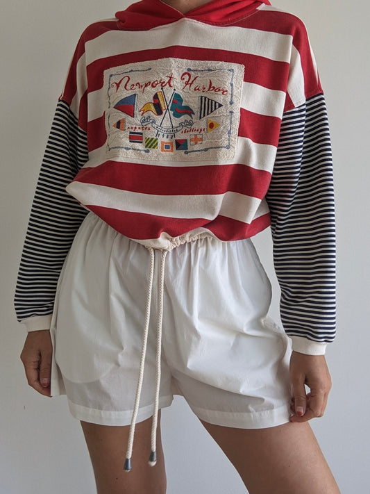 Favorite Vintage Striped Newport Harbor Pullover