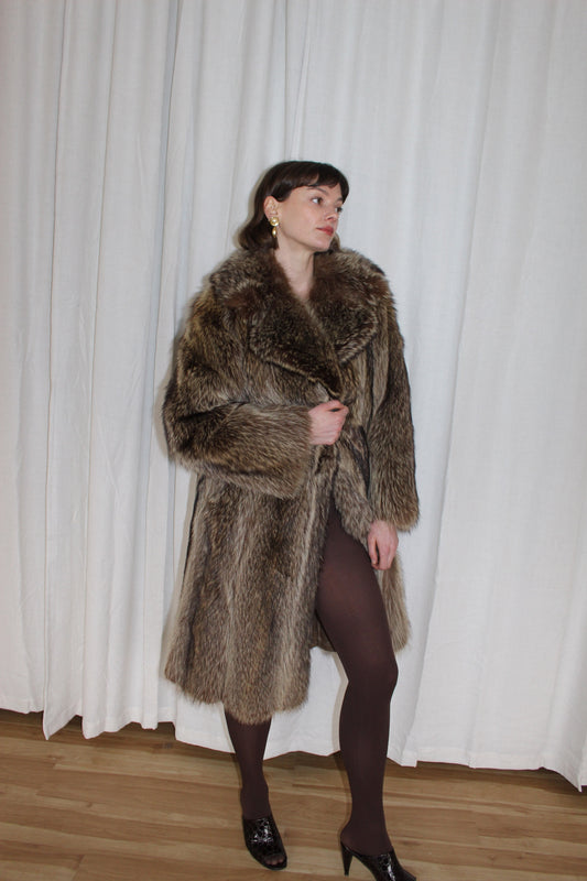 Absolutely Amazing Vintage Plush Fur Coat