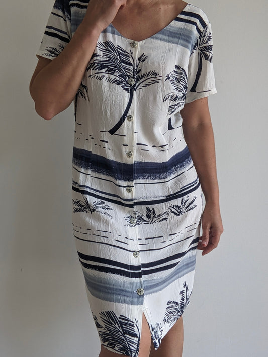 Vintage Jam's World Tropical Print Dress
