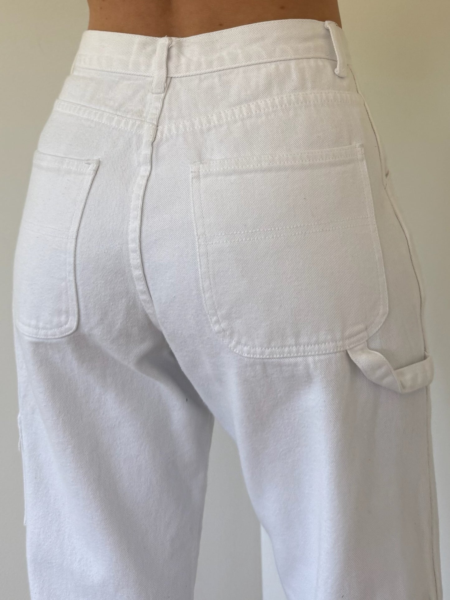 Vintage Eggshell Carpenter Denim