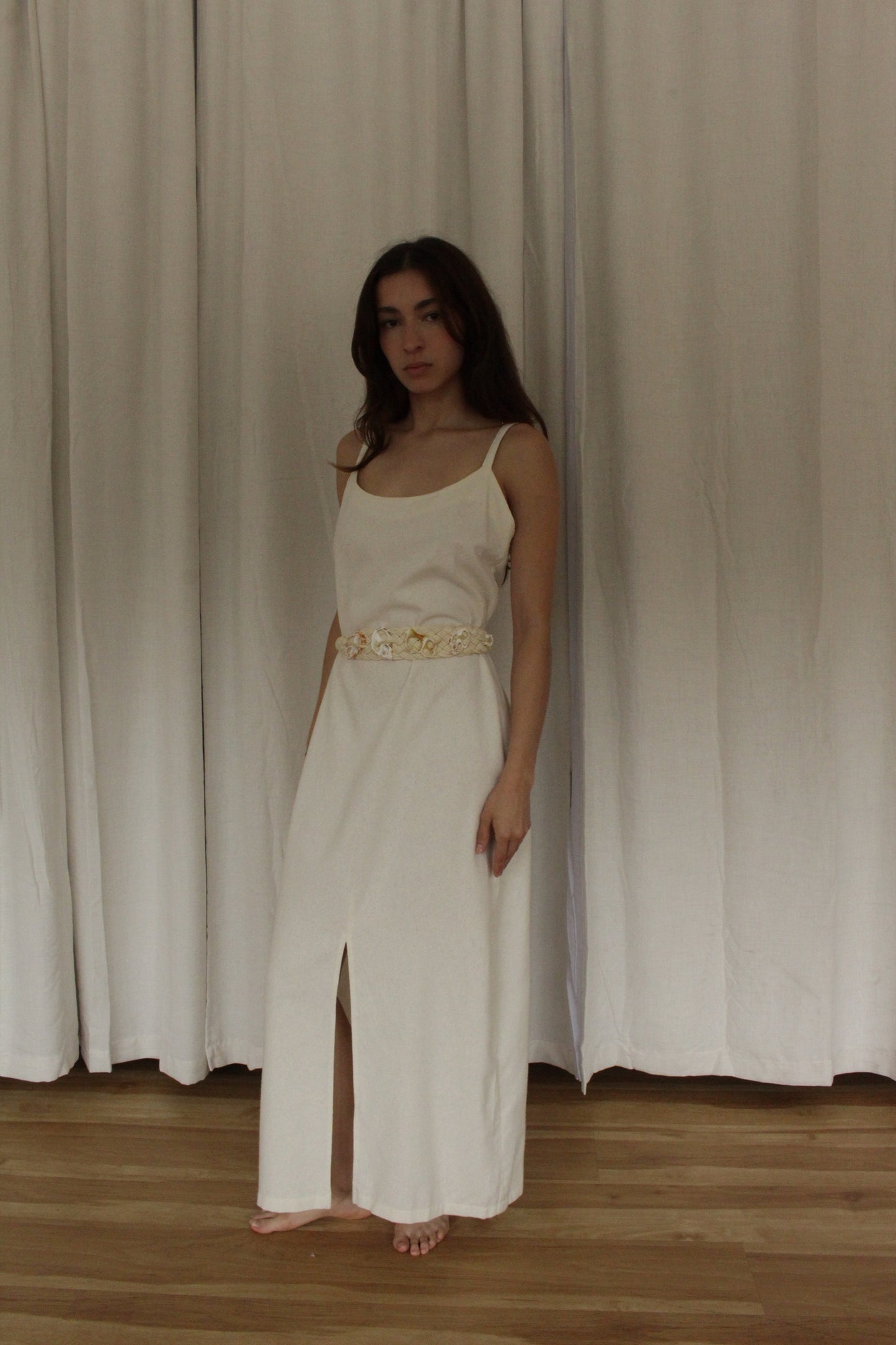 Vintage Macrame Shell Belt