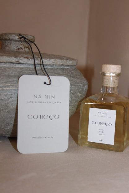 Começo No. 2 Fragrance Card / Vetiver, Hinoki, Cypress