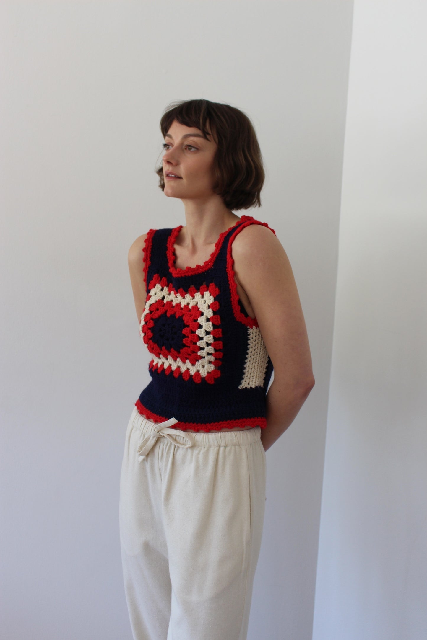 Sweetest Vintage Crocheted Tank