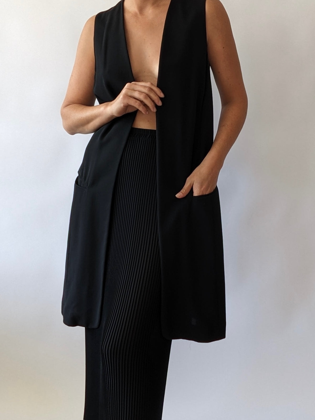 Vintage Donna Karan Wool Vest
