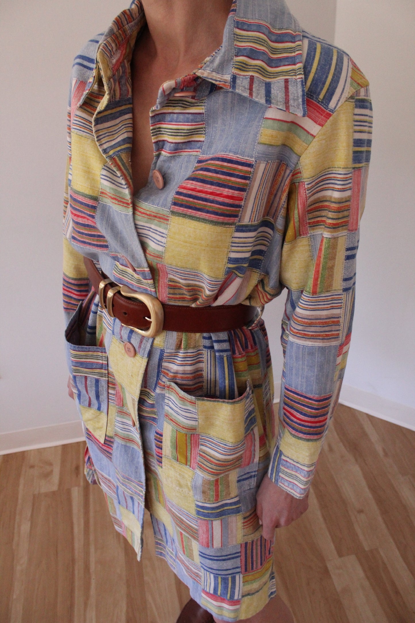 Rare Vintage Patchwork Coat