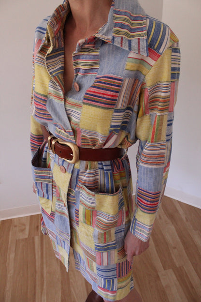 Rare Vintage Patchwork Coat