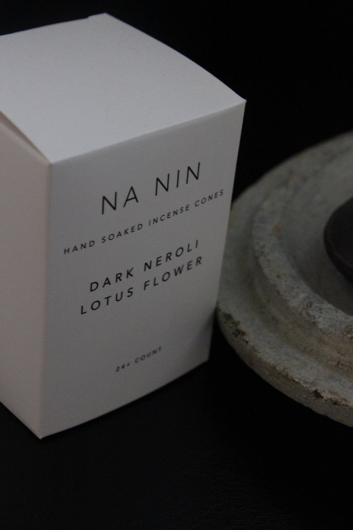 Dark Neroli & Lotus Flower Incense Cones