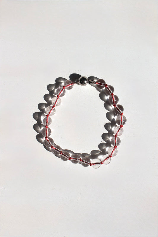 Knotted Gemstone Bracelet