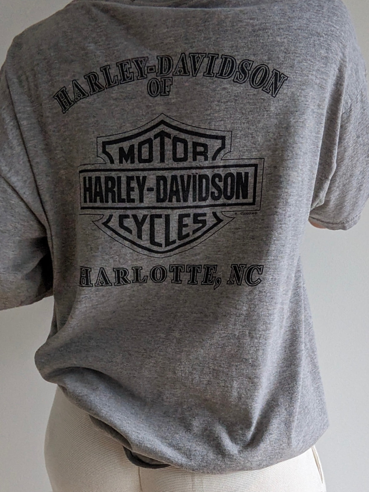 Vintage Harley Davidson Heather Grey T-Shirt