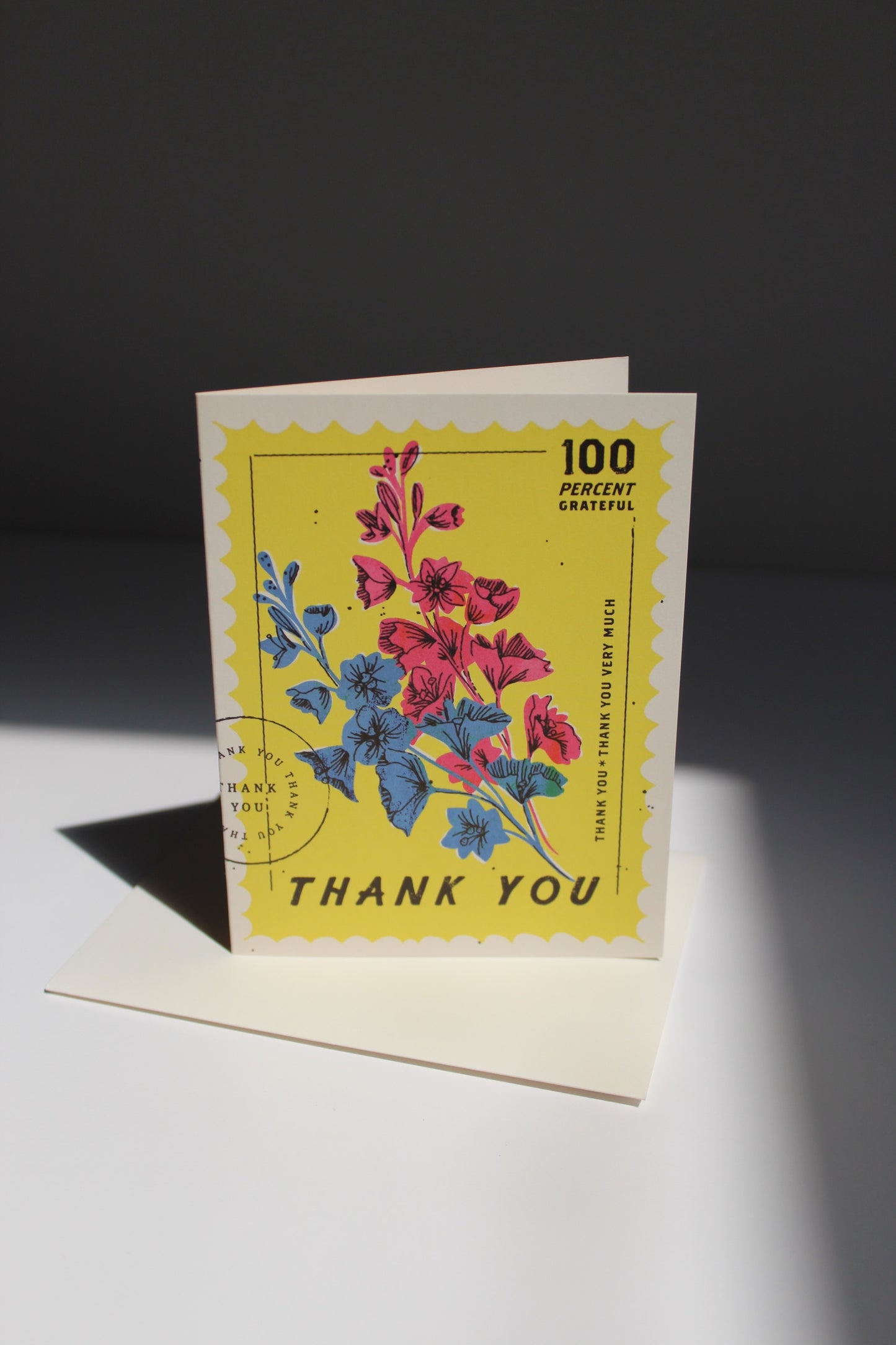 100% Grateful Card