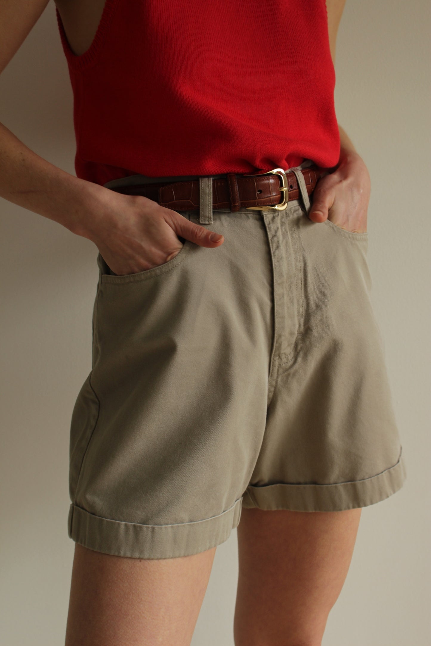 90s Calvin Klein Twilled Shorts