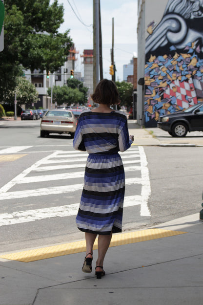 Christian Dior Striped Knit Skirt Set