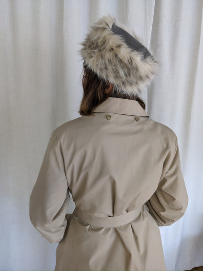 Lovely Vintage Faux Fur Hat