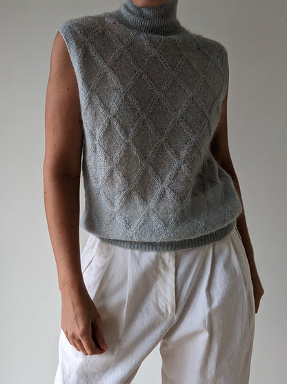 Vintage Calvin Klein Sleeveless Mohair Top