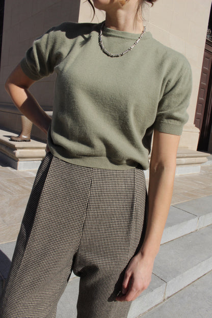 Vintage Valentino Angora & Wool Knit Tee