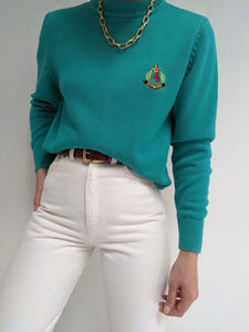 Vintage Embroidered Bermuda Sweater