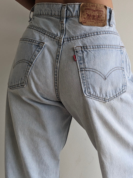 Vintage Levi's 560 Light Wash Denim