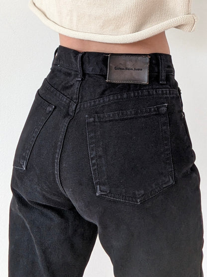 Vintage Calvin Klein Jet Black Denim