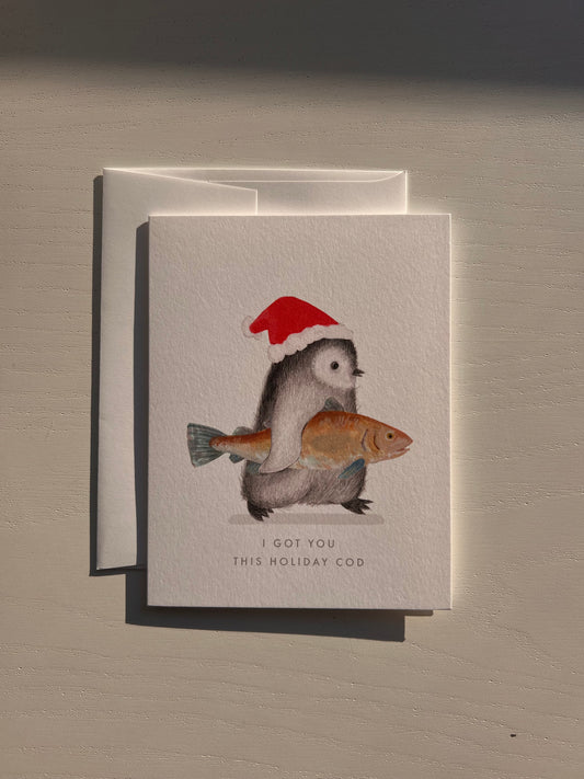 I got you this Holiday Cod Card