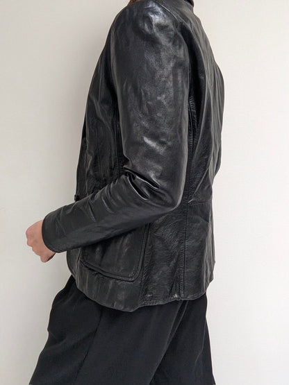 90s Caviar Leather Jacket