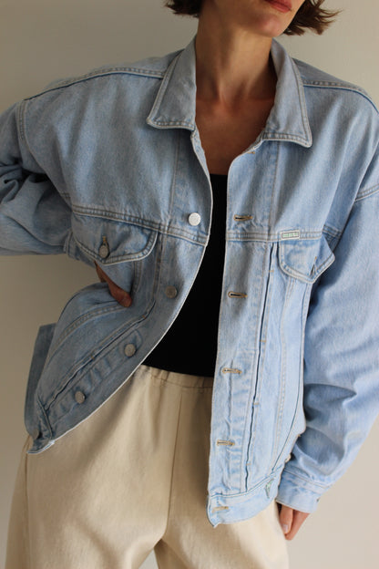 Favorite Vintage Guess Light Wash Denim Jacket