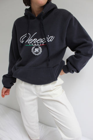 90s Midnight Venezia Hooded Sweatshirt