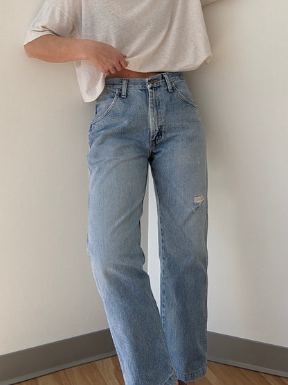 Favorite Vintage Distressed Blue Denim