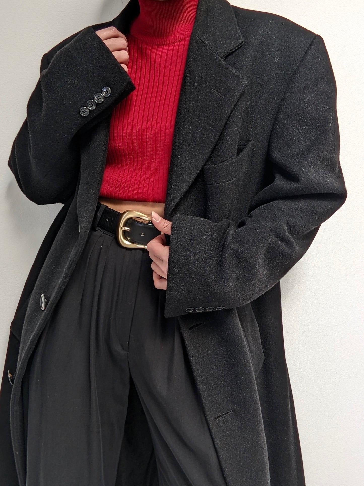 Luxurious Vintage Pure Cashmere Coat