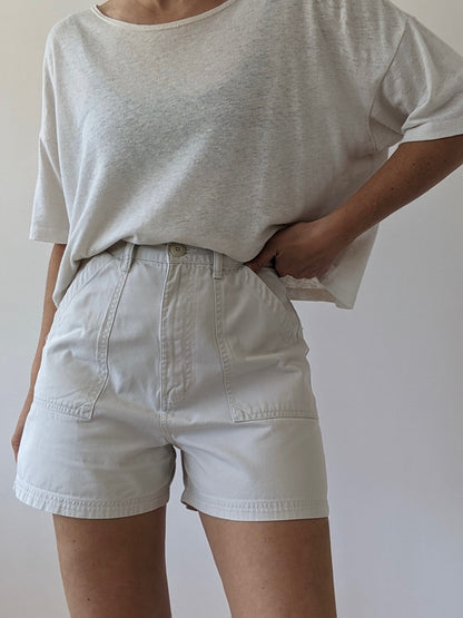 90s Khaki Cotton Shorts
