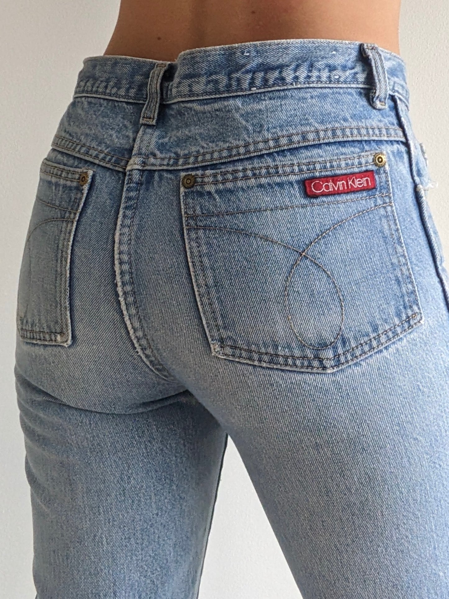 Vintage Calvin Klein Faded Blue Denim