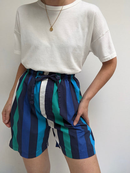 Vintage Christian Dior Striped Shorts