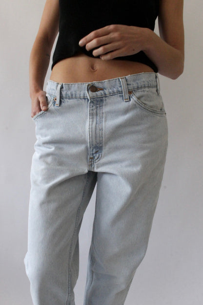 Vintage Levi's 550 Orange Tab Jeans