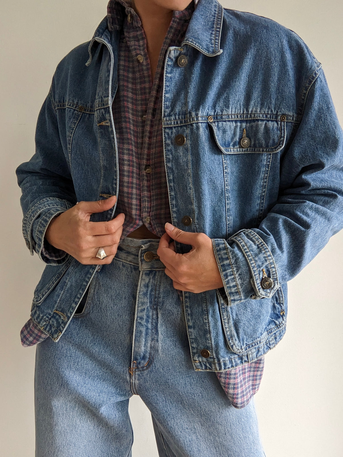 Vintage Petite Denim Chore Jacket
