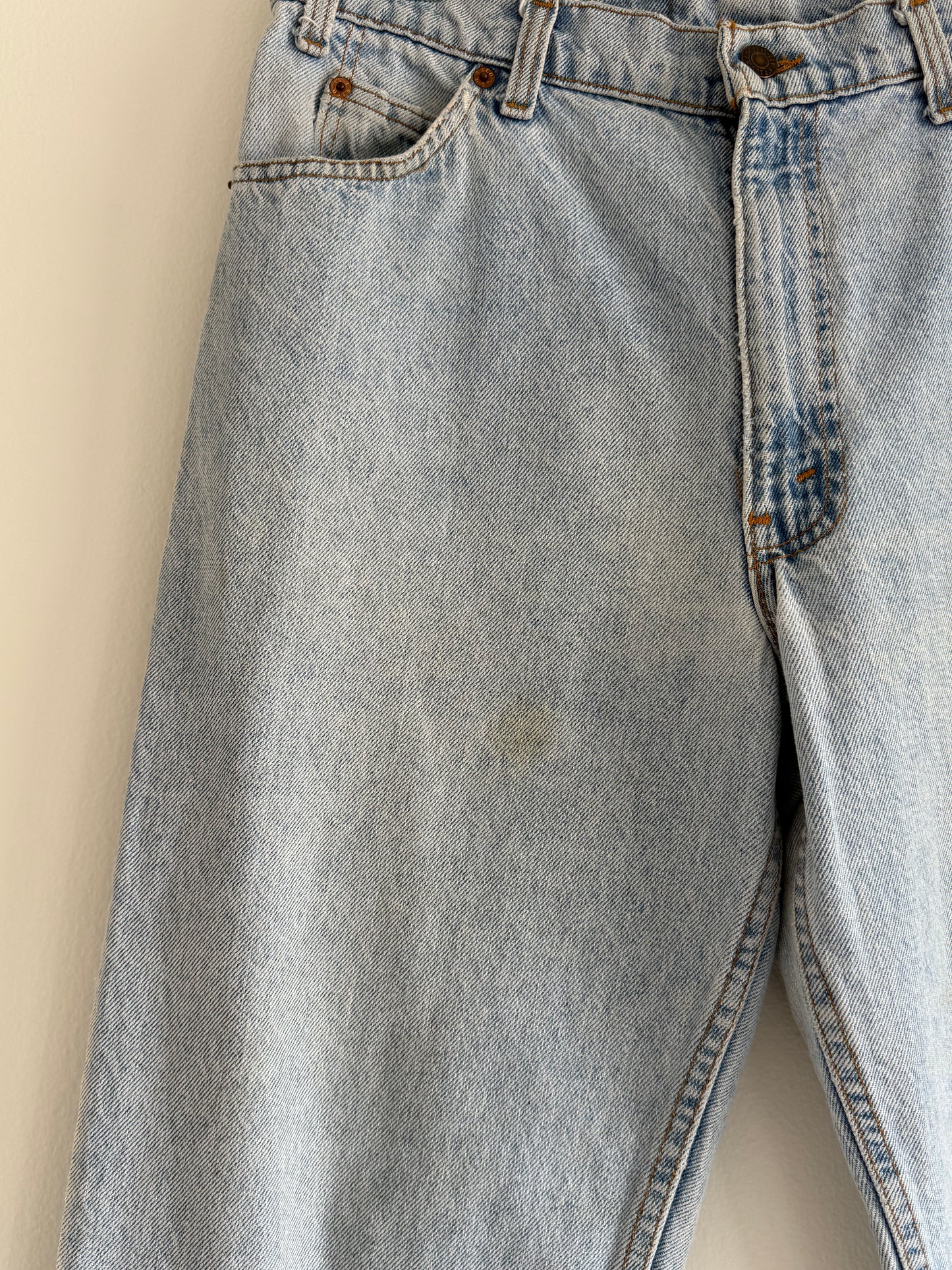 Vintage Levi's 550 Orange Tab Jeans