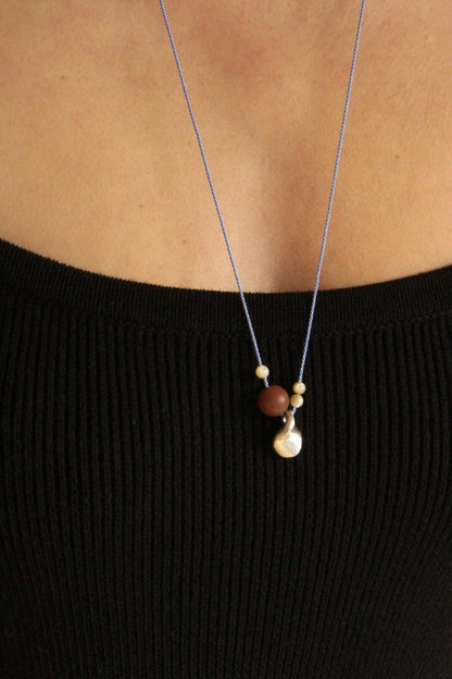 Pebble Charm Necklace