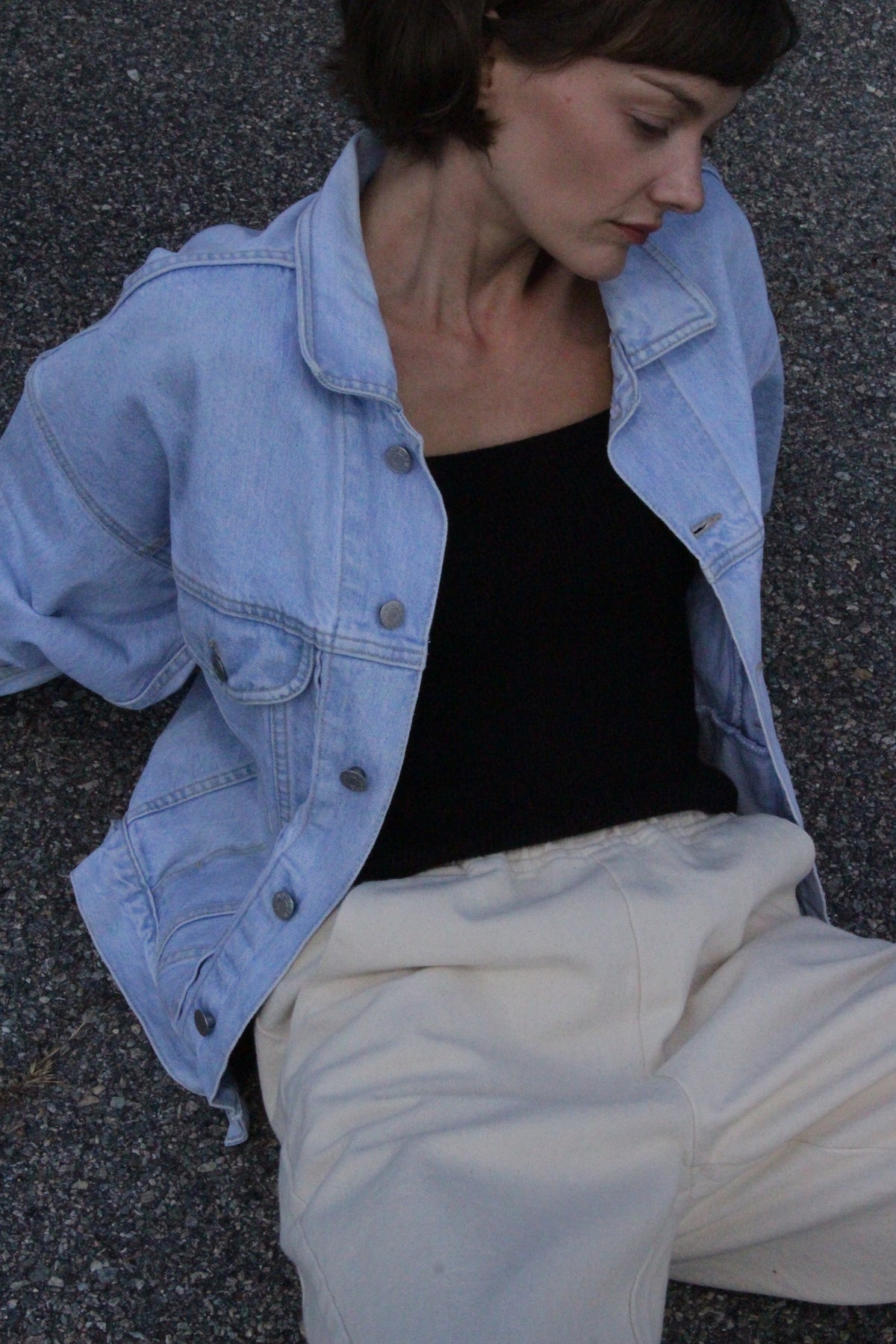 Favorite Vintage Guess Light Wash Denim Jacket