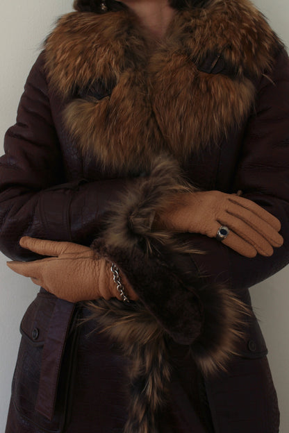 Amazing Vintage Sterling Silver & Blue Stone Ring