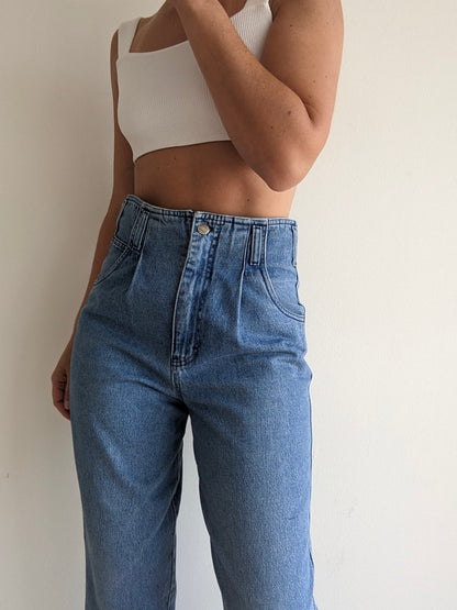 Vintage Calvin Klein Sport Pleated Jeans