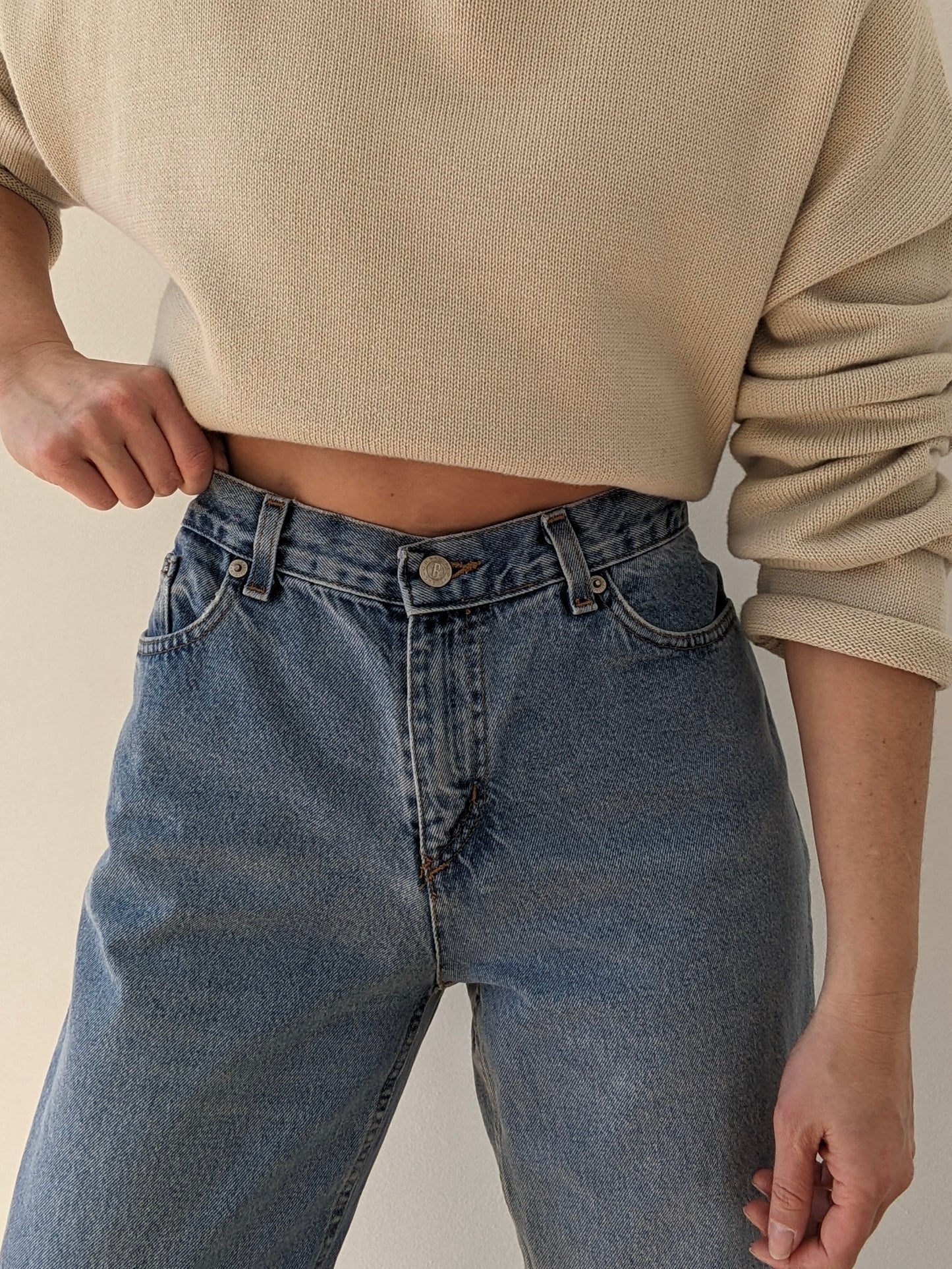 Classic Vintage Blue Denim