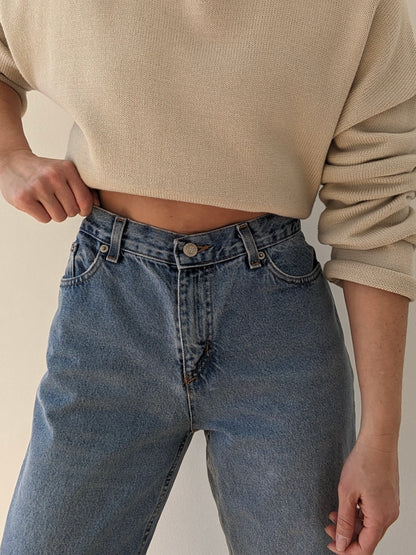 Classic Vintage Blue Denim