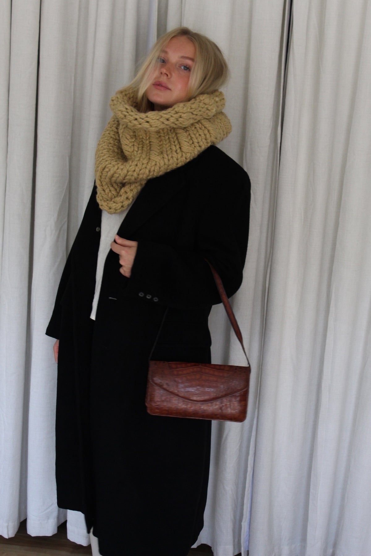 Vintage Caviar Cashmere & Wool Coat