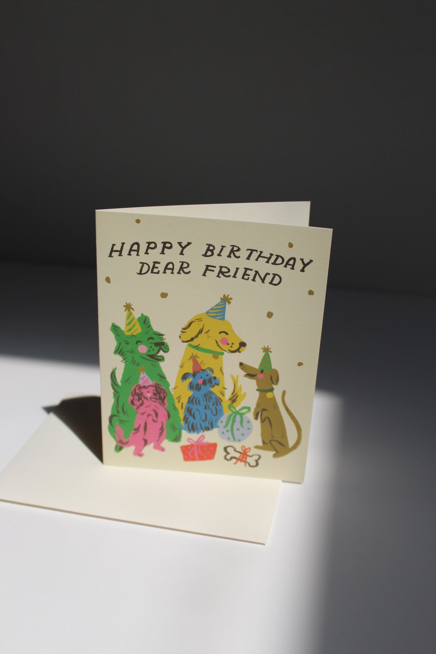 Puppy Party Birthday Card