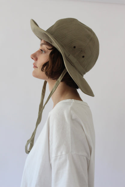 Vintage Banana Republic Cotton Canvas Safari Hat