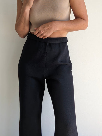 Vintage St. John Onyx Knit Pants