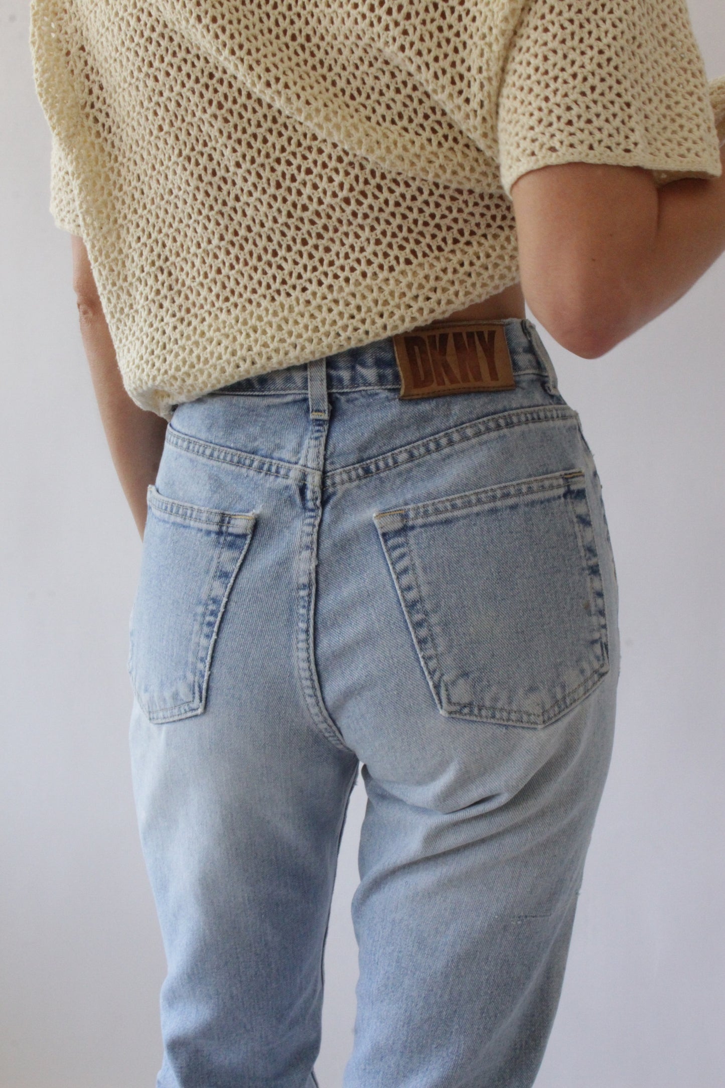 Vintage DKNY Light Wash Denim