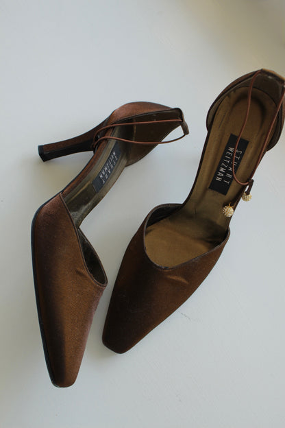 Stunning Vintage Stuart Weitzman Iridescent D'Orsay Pump