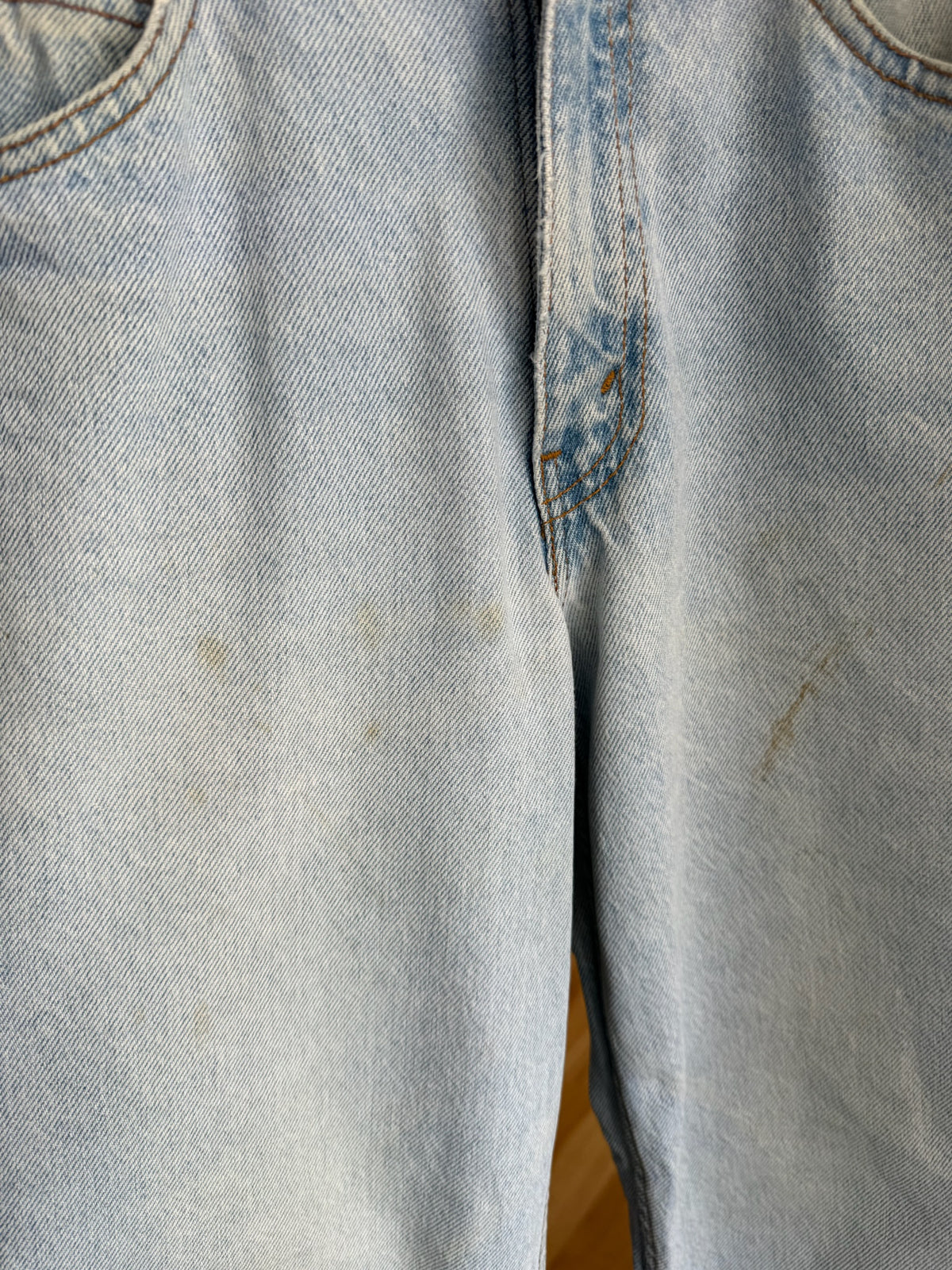 Vintage Levi's 550 Orange Tab Student Denim