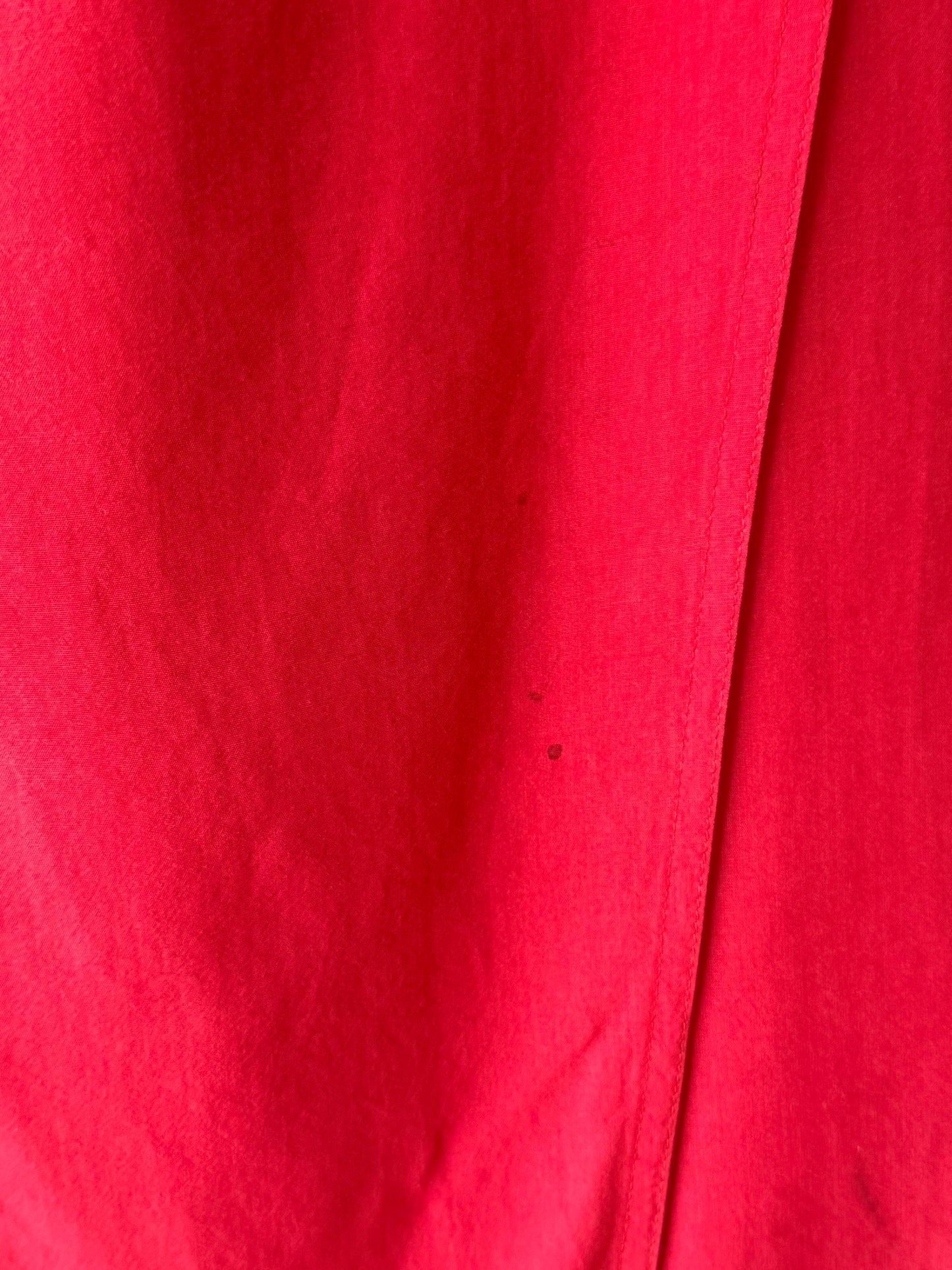 Vintage MaxMara Cherry Silk Wrap Skirt